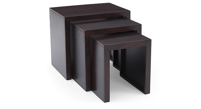 Xeliot Nested Stools Mahogany